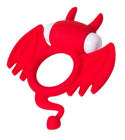 Красное эрекционное кольцо на пенис JOS COCKY DEVIL Красное эрекционное кольцо на пенис JOS COCKY DEVIL