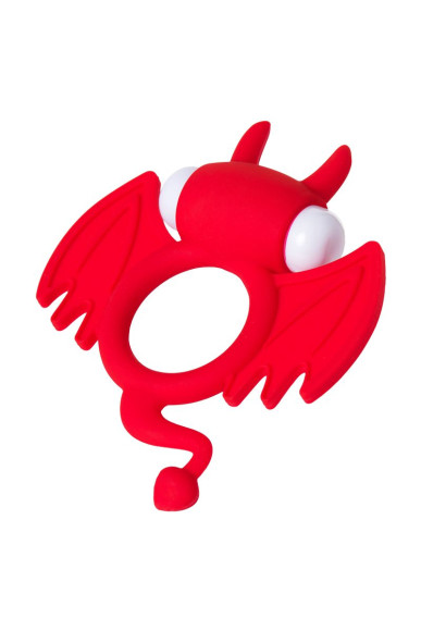 Красное эрекционное кольцо на пенис JOS COCKY DEVIL Красное эрекционное кольцо на пенис JOS COCKY DEVIL