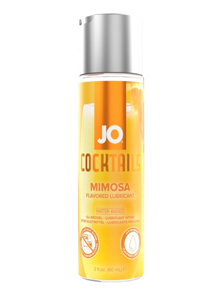 Вкусовой лубрикант на водной основе JO Cocktails Mimosa - 60 мл. Вкусовой лубрикант на водной основе JO Cocktails Mimosa - 60 мл.